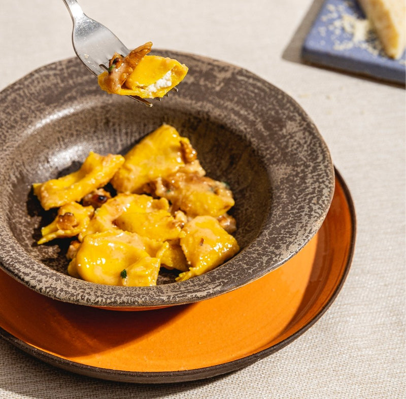 Agnolotti con Ricotta & Gorgonzola Fonduta - MOLINO CUCINA