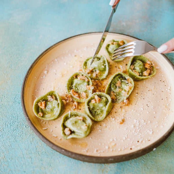 Tortelli alla Basilico & Burro e Noce - MOLINO CUCINA